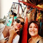 Alessia Marcuzzi, cena a Marzamemi, bagno a Porto Ulisse