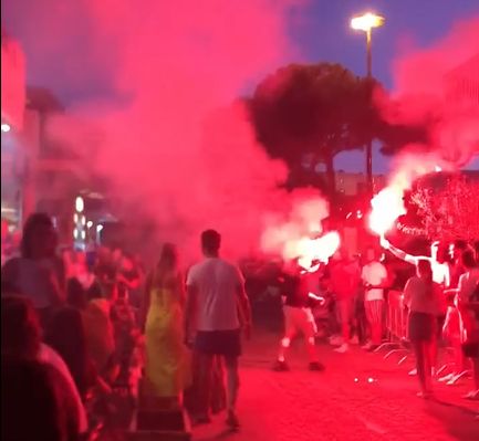 Notte azzurra, Ragusano in piazza per Italia-Inghilterra VIDEO