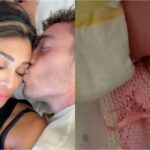 Belen Rodriguez di nuovo mamma: è nata Luna Marì Spinalbanese