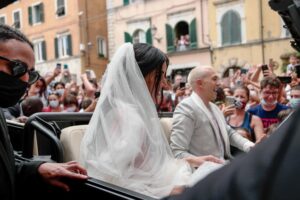 Federico Bernardeschi e Veronica Ciardi oggi sposi