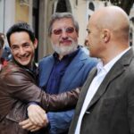 Karra sul set de "Il commissario Montalbano"