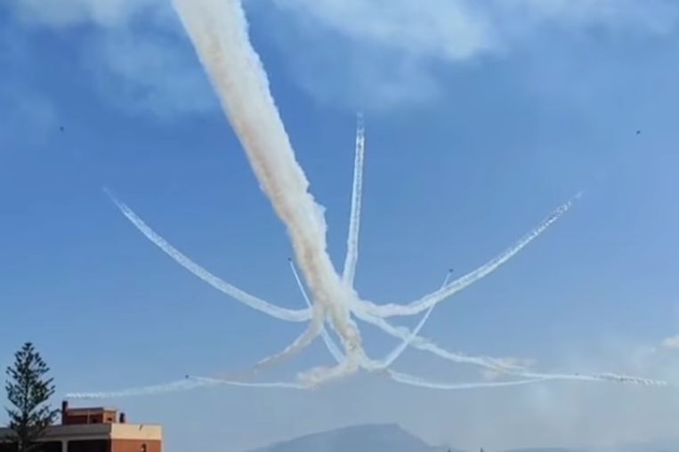 Frecce Tricolori, show nei cieli siciliani VIDEO