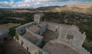 Ragusa, in volo sopra il castello della dama fantasma VIDEO