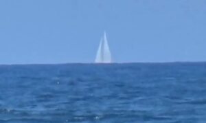 Da Trapani la prova che la Terra è piatta VIDEO