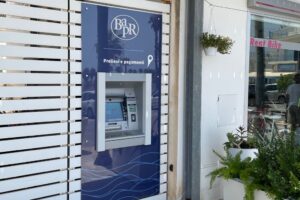 Il nuovo bancomat Bapr a Marina di Ragusa