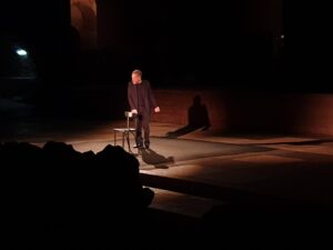 Taormina, Teatro Antico: le "prove aperte" di Gabriele Lavia