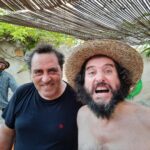 Vinicio Capossela, bagno a Micenci, cena da Caro Melo