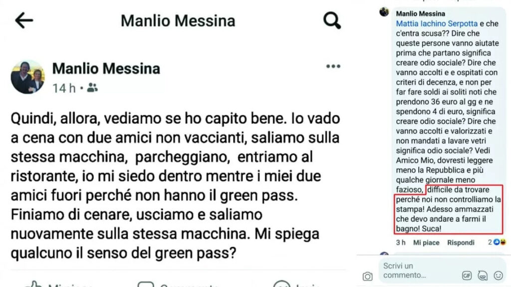 &ldquo;Ammazzati&rdquo;