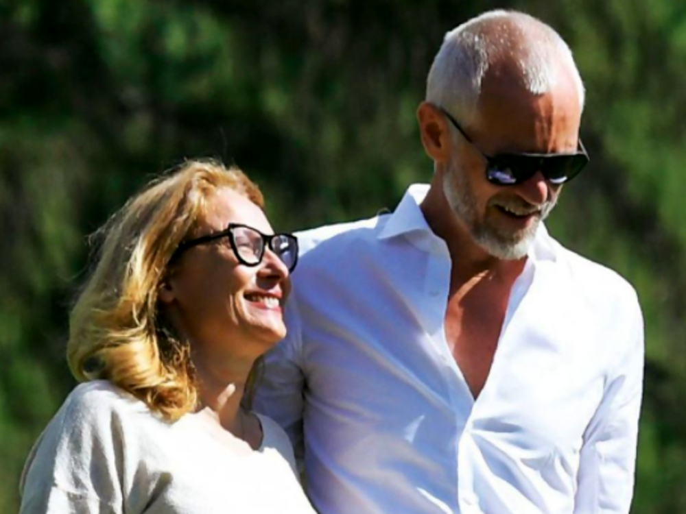 Nicoletta Mantovani Pavarotti in vacanza a Modica