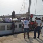 Migranti: veliero Nadir approda a Lampedusa