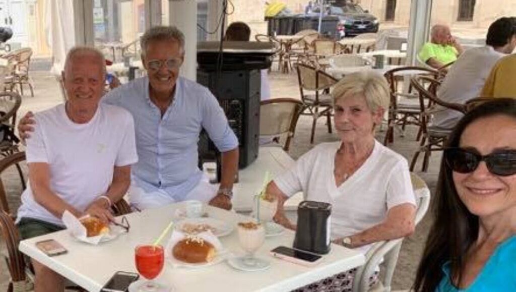 Santo Versace in vacanza ad Avola