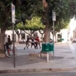 Vittoria, rissa tra migranti in centro e pieno giorno VIDEO