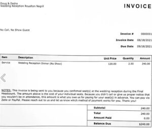 Nozze in Giamaica, richiesta conferma: agli ospiti assenti il conto a casa