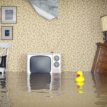 Il ragusano con la casa invasa d'acqua