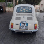 La Fiat 500 di zio Pietro Scollo riappare al matrimonio del nipote