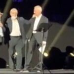 Sgarbi e Al Bano coperti di fischi al tributo per Battiato VIDEO