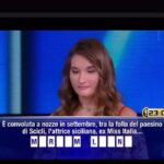 Gerry Scotti, quiz a Canale 5: l'attrice cconvolata a nozze a Scicli?