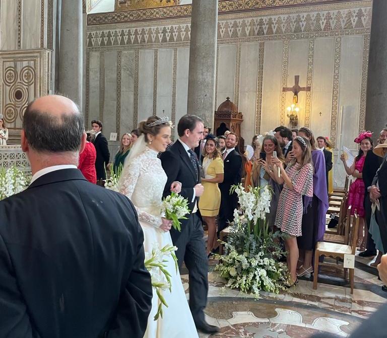 Lady Charlotte Diana e il principe di Borbone: le nozze a Monreale