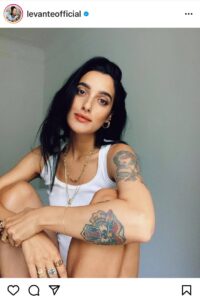 Levante è incinta, l’annuncio sui social