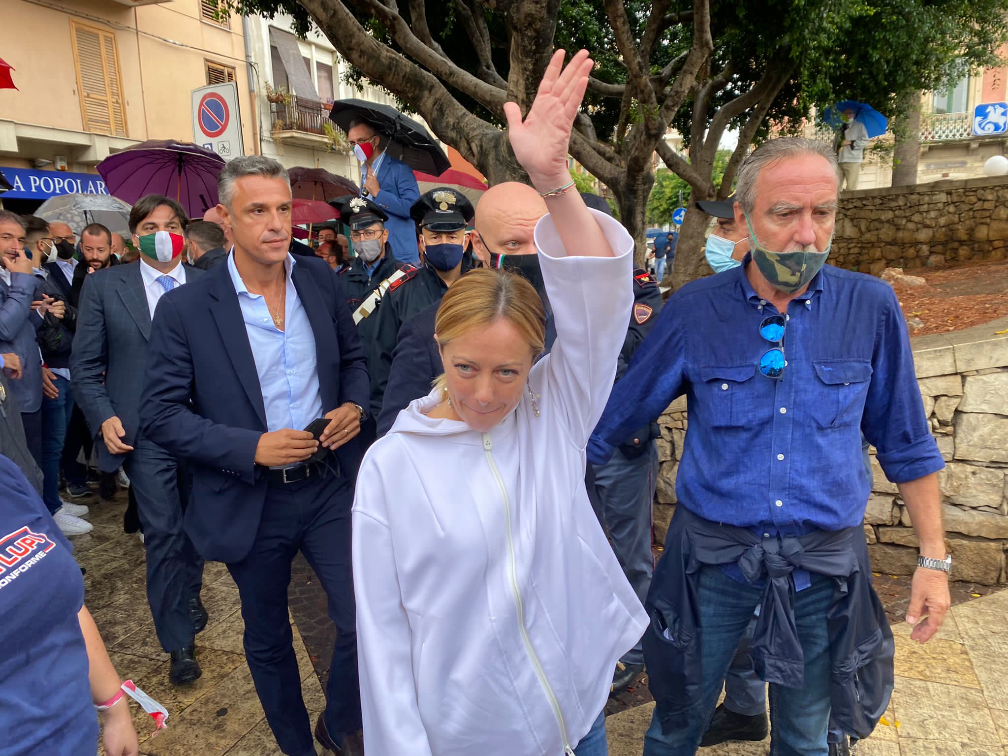 Regionali: Meloni a Vittoria, centrodestra sarà compatto anche in Sicilia