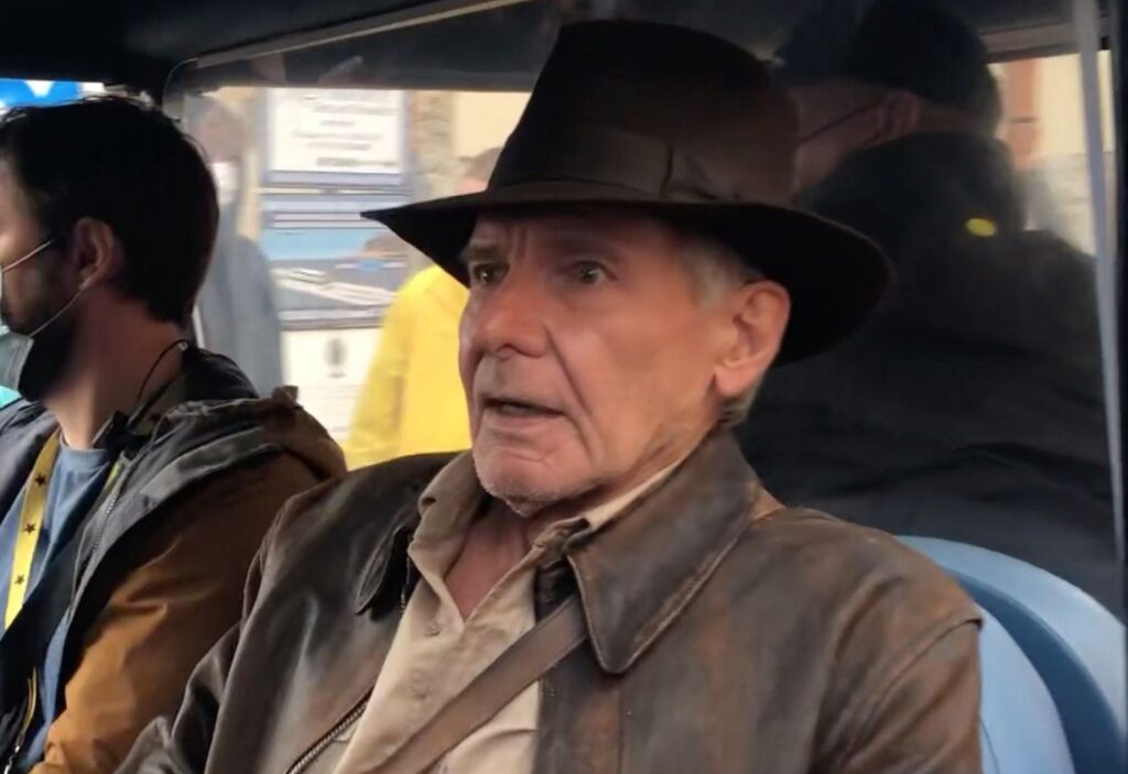 Harrison Ford sul trenino turistico: nuove FOTO e VIDEO rubati sul set