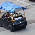 Fiat 126 truccata da risciò VIDEO