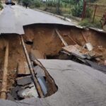 Palermo frana sotto la pioggia: voragini e allagamenti FOTO | VIDEO