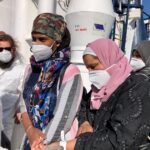 Pozzallo, 58 migranti in porto, tra loro donne e bambini FOTO