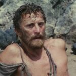 Kirk Douglas in una scena dello storico "Ulisse" del 1954