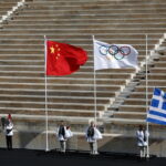 Pechino 2022: fiaccola olimpica in Cina, cerimonia di benvenuto