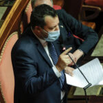 Salvini vede parlamentari Lega, a odg manovra e vertice c
