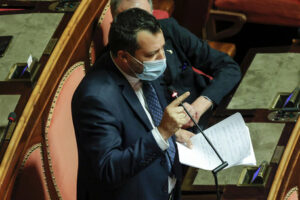 Salvini vede parlamentari Lega, a odg manovra e vertice c