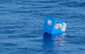 Il frigo per gelati in mezzo al mare VIDEO