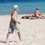 Harrison Ford in spiaggia da solo, nessuno lo riconosce VIDEO