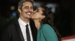 Le foto di Pif con la sua nuova compagna Nabila Ben Chahed