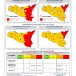 Maltempo: allerta rossa sulla Sicilia orientale
