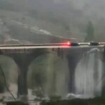 Maltempo, crollato il parapetto del ponte San Giuliano  VIDEO
