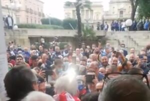Vittoria, festa grande per il sindaco Aiello: la diretta VIDEO