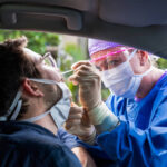Tampone incastrato nel naso, primo caso in Italia