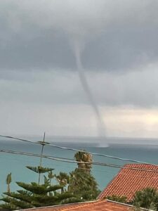 Uragano Medicane, tromba marina nel siracusano
