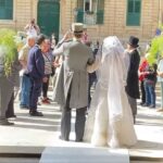 Scene da un matrimonio a Ragusa Ibla, il set con comparse americane VIDEO