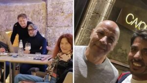 Aldo Baglio a cena a Noto