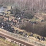 Polonia, 3-4mila migranti in Bielorussia vicino al confine