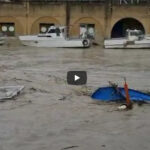 Il Mazaro rompe gli argini, barche affondate dalla piena FOTO | VIDEO
