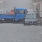 Colpita anche Santa Croce, in Rete le immagini della perturbazione nel ragusano