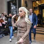 House of Gucci, Lady Gaga leopardata alla première