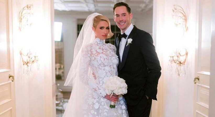 Matrimonio Paris Hilton, gli abiti fiabeschi. FOTO