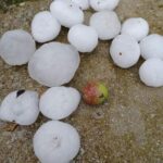 Maltempo: tromba d'aria e grandine nel Palermitano