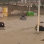 Nubifragio a Termini Imerese, l’acqua trascina via ogni cosa VIDEO