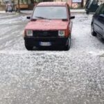 Maxi grandinata Ragusa, capoluogo imbiancato VIDEO